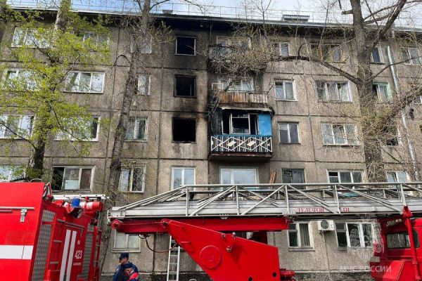 Страшный пожар в Шушенском: два человека погибли, трое пострадали